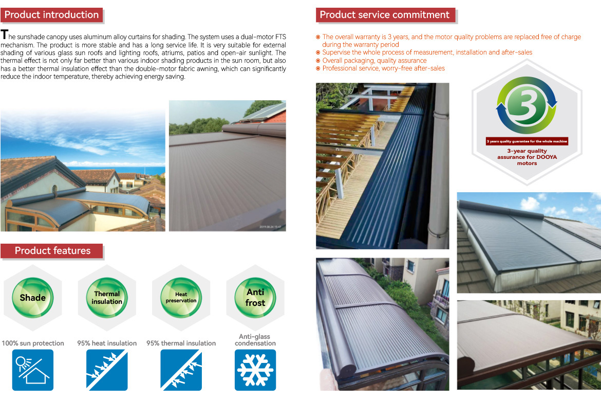 Aluminum Alloy Roof Roller Shutters