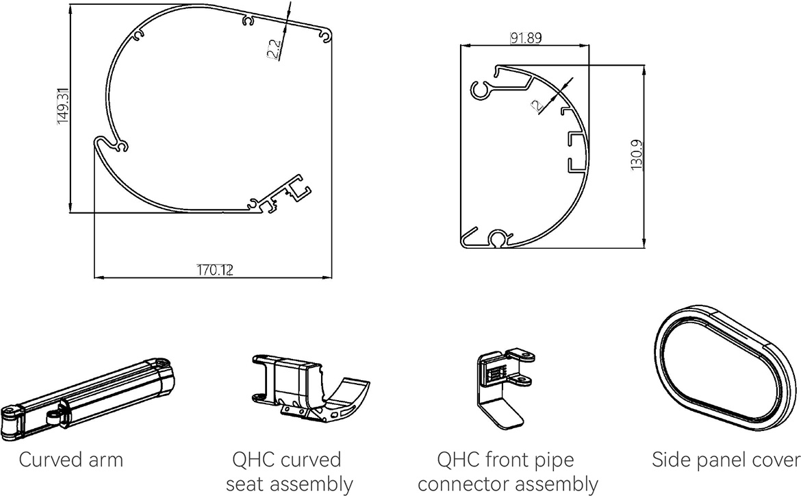 DQ-B Full Cassette Awning